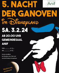 Flyer 5. Nacht der Ganoven im Disneyland